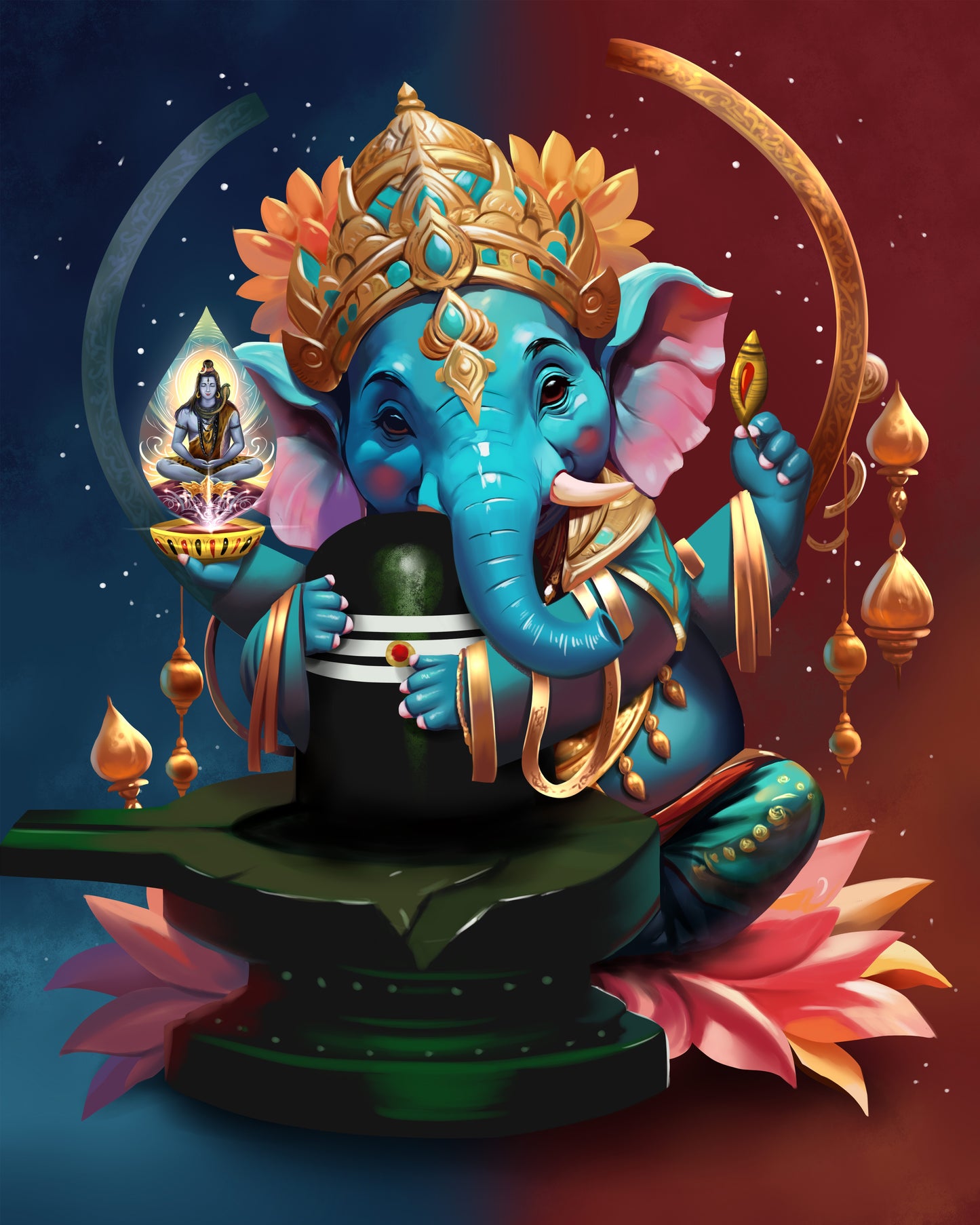 Ganesh x Shiva